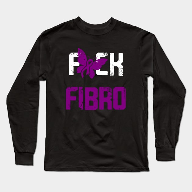 Spoonie Species: F Fibro Long Sleeve T-Shirt by spooniespecies